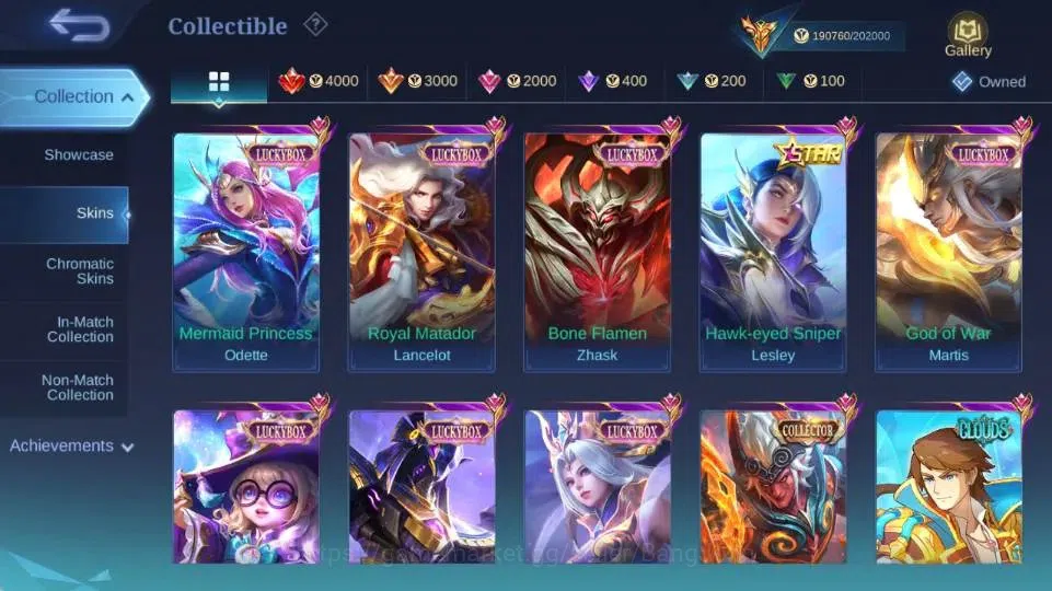 Mobile Legends: Bang Bang Accounts Global|Skin 475|Mega|Legend Saber+Alucard+Alpha,KO image 19