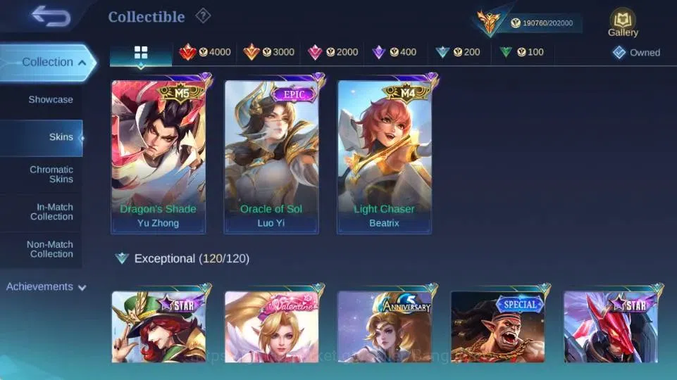 Mobile Legends: Bang Bang Accounts Global|Skin 475|Mega|Legend Saber+Alucard+Alpha,KO image 6