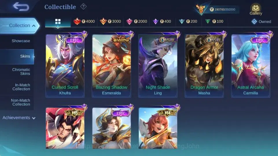 Mobile Legends: Bang Bang Accounts Global|Skin 475|Mega|Legend Saber+Alucard+Alpha,KO image 7