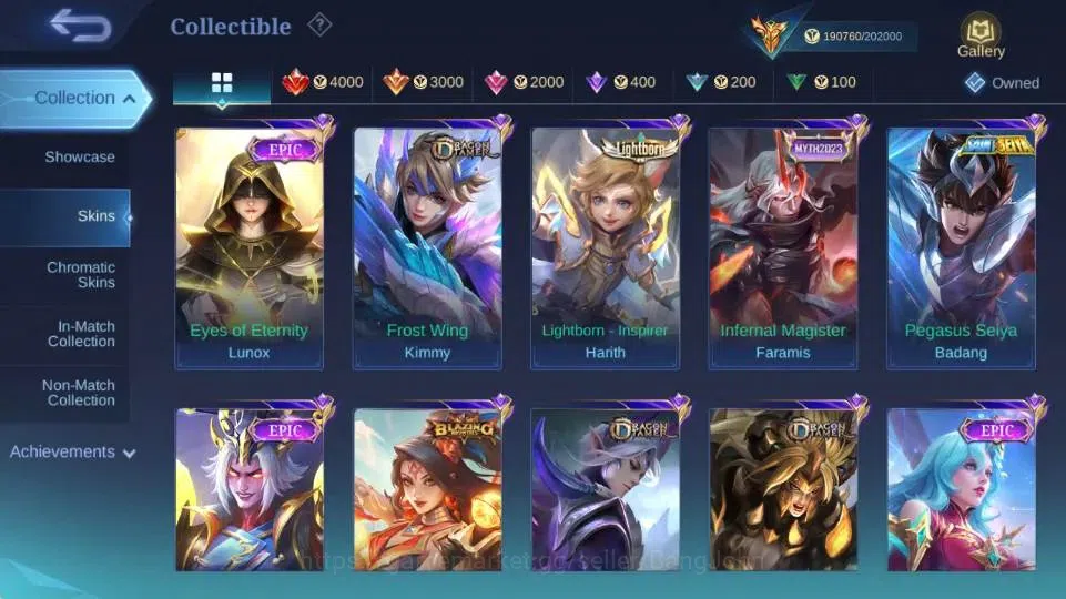 Mobile Legends: Bang Bang Accounts Global|Skin 475|Mega|Legend Saber+Alucard+Alpha,KO image 8
