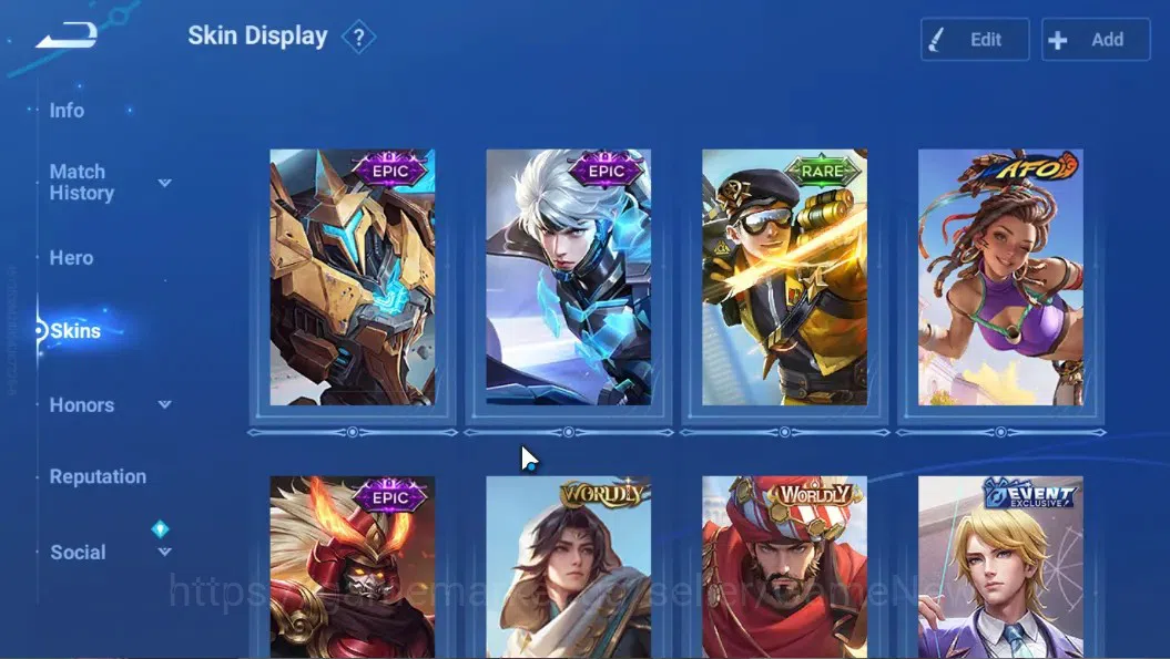 Honor of Kings Accounts Hero 86 Skin 74|Legend Lady Sun,Shanhai Deerie,LNY image 4