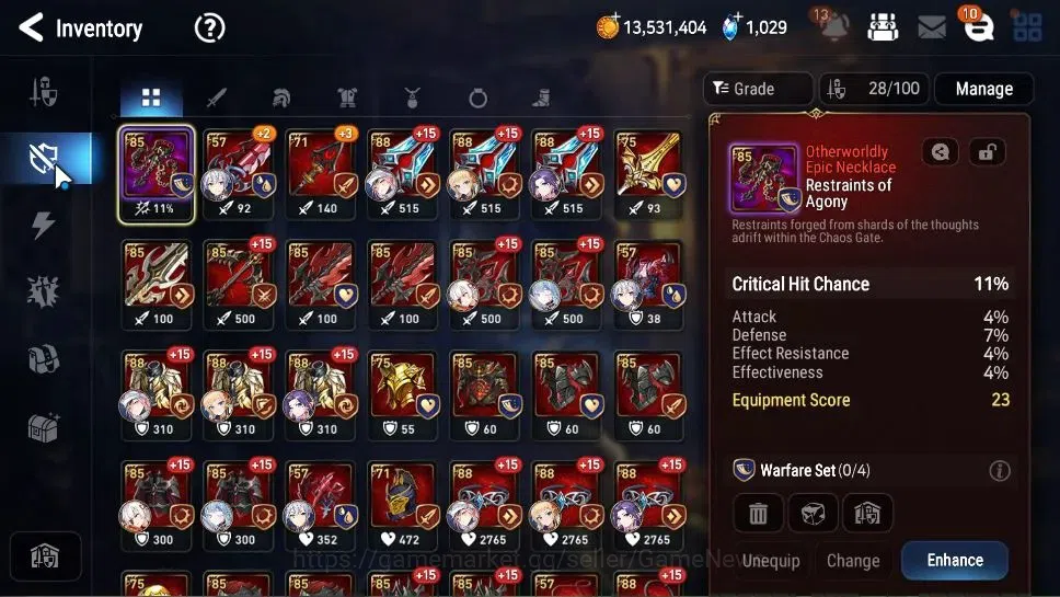 Epic Seven Accounts GLOBAL Unverif|NewEra|5 ML(LOTScales,E Ilynav,Beli image 10