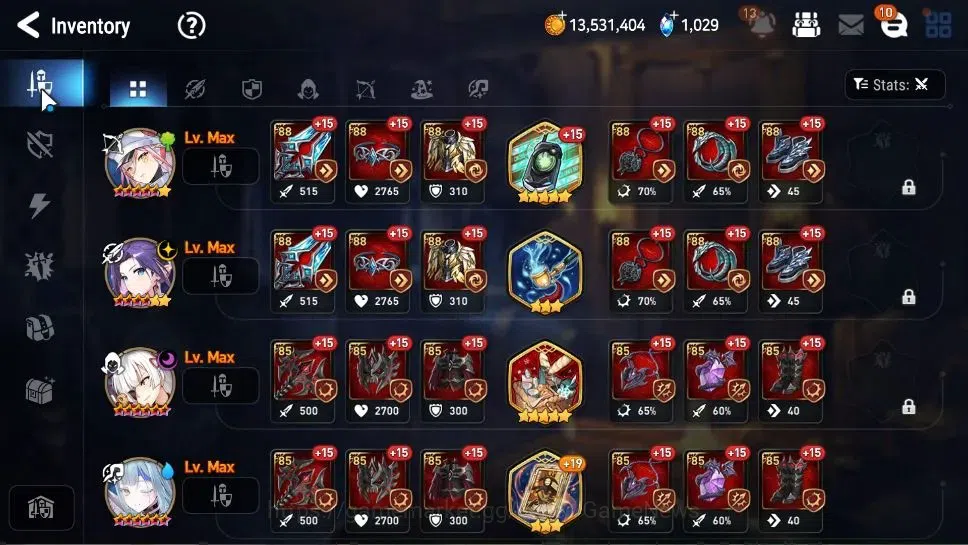 Epic Seven Accounts GLOBAL Unverif|NewEra|5 ML(LOTScales,E Ilynav,Beli image 9