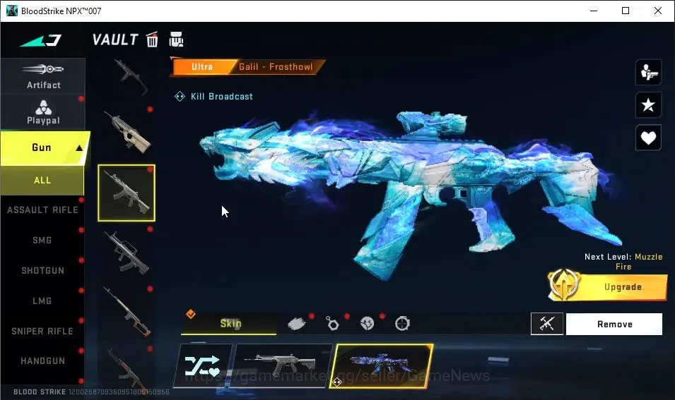 Blood Strike Accounts ASIA|ETERNAL DEagle|13 ULTRA|Collab TokRev[MCX,FN2 image 12