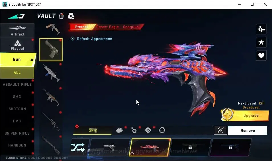 Blood Strike Accounts ASIA|ETERNAL DEagle|13 ULTRA|Collab TokRev[MCX,FN2 image 20