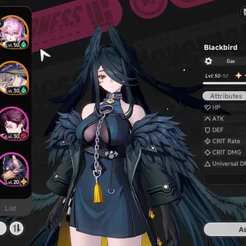 Neverness to Everness Accounts Global SEA|5 SSR 2 Limited|Blackbird+Sign,Linko|Standard Character Jiuyuan,Sakiri,Chiz|2 Skin