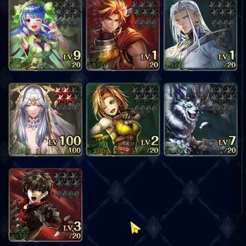 Last Cloudia Accounts Others GLOBAL|Rank 7|Collab Brave Frontier (Goddess Tilith,Fire God Vargas) + (Telestio,Goddess