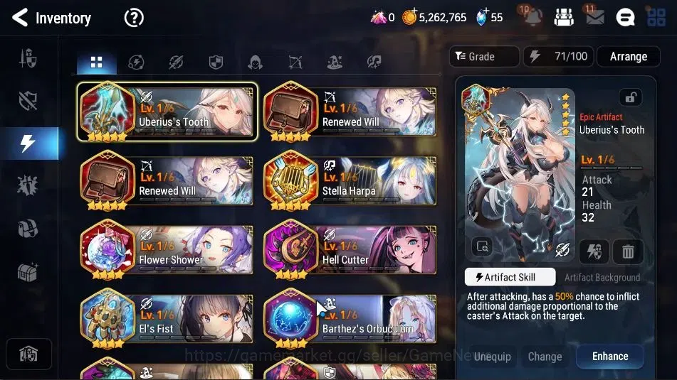 Epic Seven Accounts GLOBAL UnVerif|New Era|2 ML(Rhiana&Luc,Specter Ten image 15