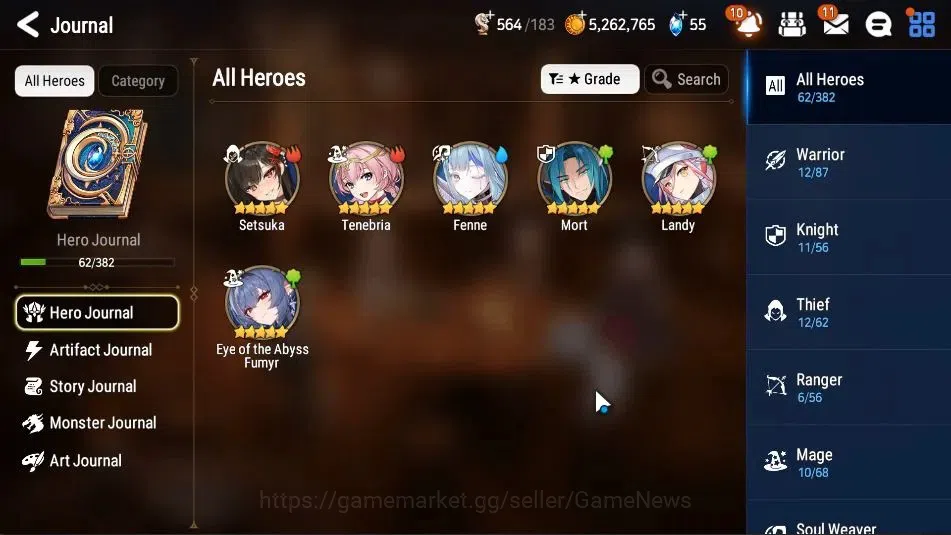 Epic Seven Accounts GLOBAL UnVerif|New Era|2 ML(Rhiana&Luc,Specter Ten image 7