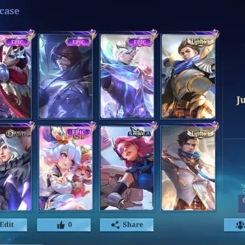 Mobile Legends: Bang Bang Accounts Others Global|33Skin 45Hero|Junior|Lightborn Alucard Granger|DragonTamer Lancelot|Epic