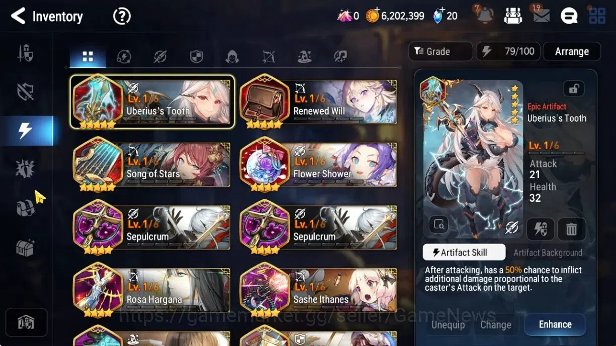 Epic Seven Accounts GLOBAL Unverif|2 ML [Salome,Briar Witch Iseria]+Se image 11