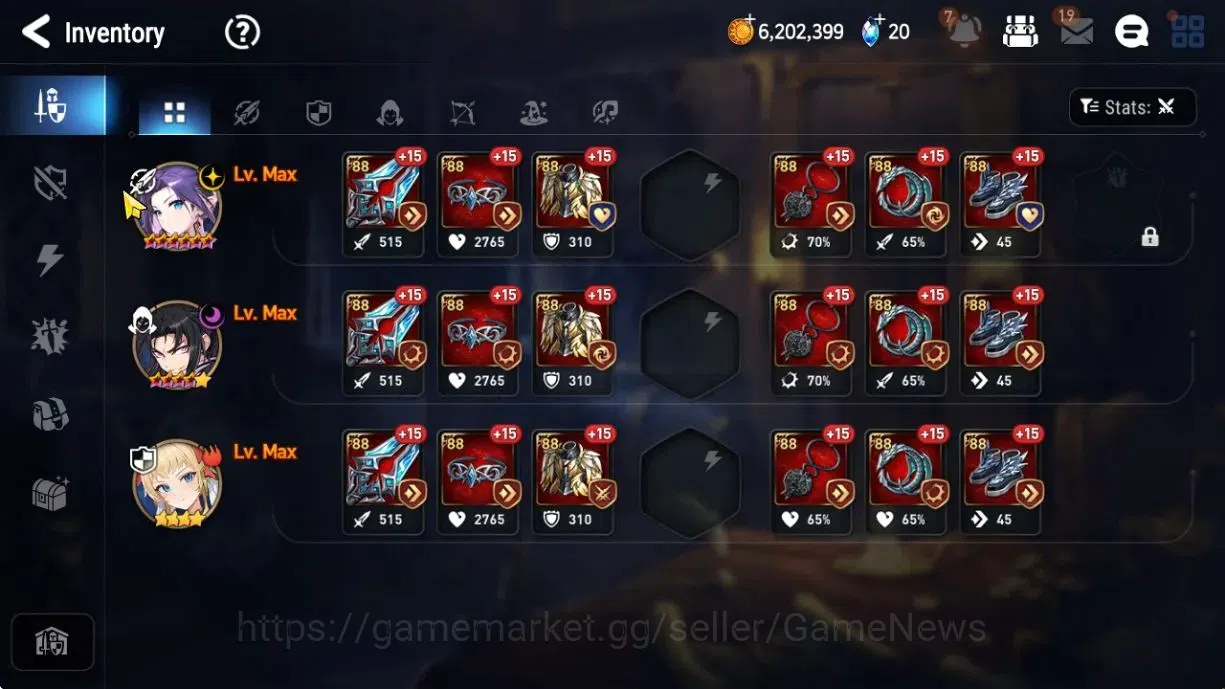 Epic Seven Accounts GLOBAL Unverif|2 ML [Salome,Briar Witch Iseria]+Se image 9