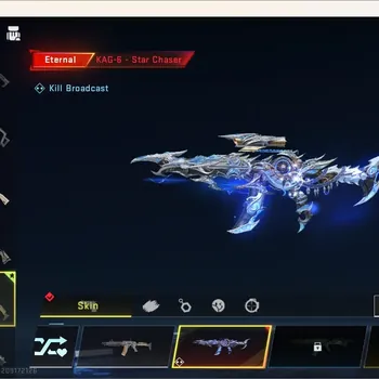 Blood Strike Accounts Collab Skin ASIA | Eternal Gun:KAG-6-Star Chaser Lv2|1 Collab Striker|3 Ultra Guns|30 Eternal Upgrade