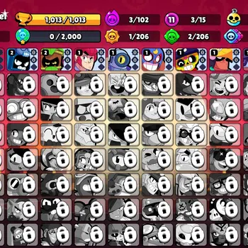 Brawl Stars Accounts 1013 Trophy|21K Bling|15 Brawlers 3 Max Lvl [Barle image 1
