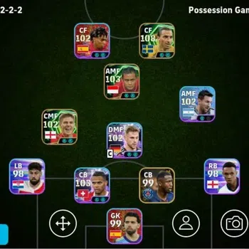 eFootball Legends & Iconic Players Mobile|PW 3124|Epic Ibrahimovic,Gerrard,Drogba,She image 1