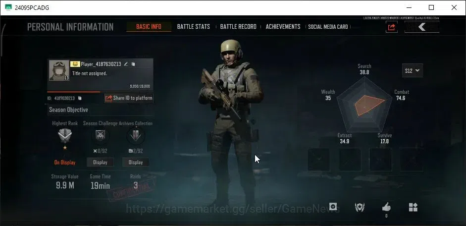 Arena Breakout Accounts MOBILE Lv30|SV 9,9M|SS GROZA,SS SCAR-L,GM AK-12,Ab image 2