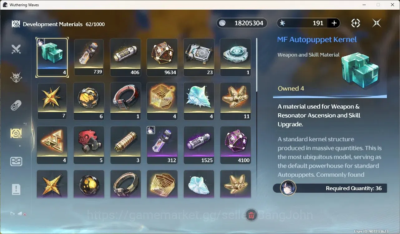 Wuthering Waves Accounts Starter SEA|UL 49|Rank 5| 2 Char Limited[Yangyagn:Xuanling Rc6]+Sign,Rebecca | Mc Male | TakeMail 10