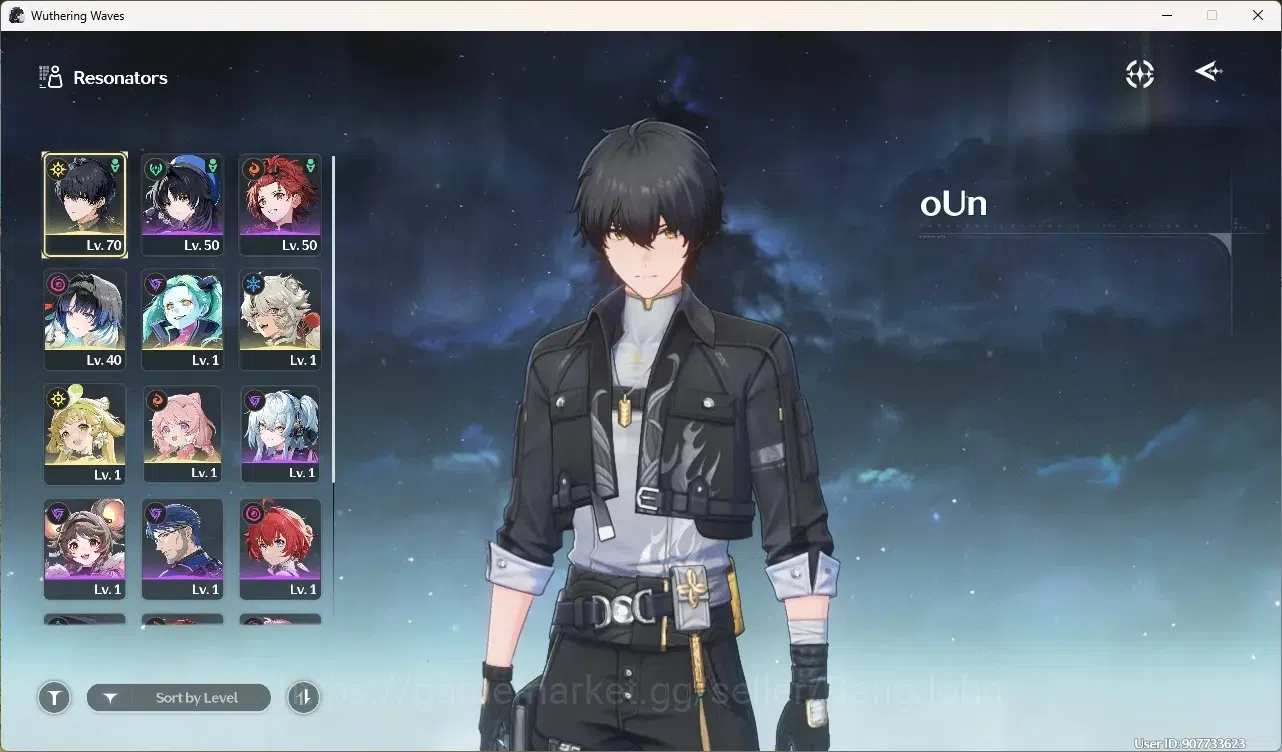 Wuthering Waves Accounts Starter SEA|UL 49|Rank 5| 2 Char Limited[Yangyagn:Xuanling Rc6]+Sign,Rebecca | Mc Male | TakeMail 2