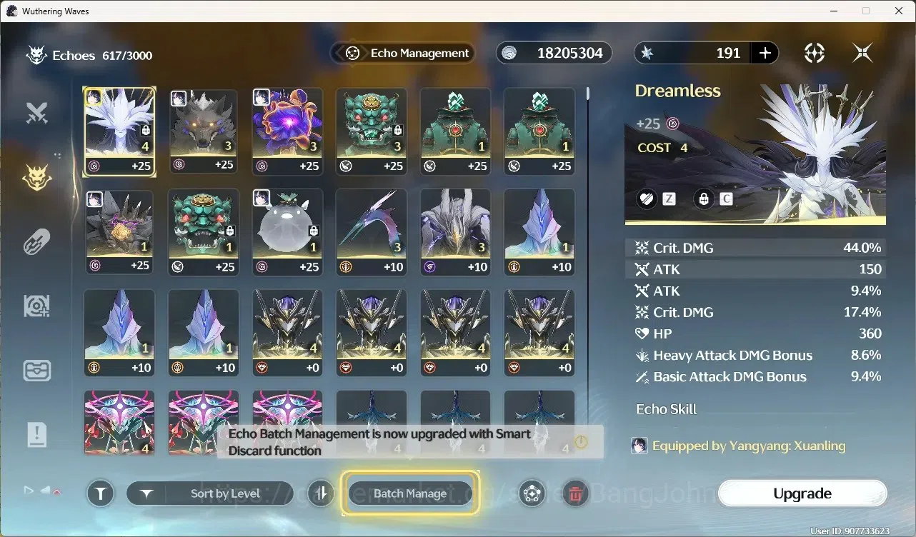 Wuthering Waves Accounts Starter SEA|UL 49|Rank 5| 2 Char Limited[Yangyagn:Xuanling Rc6]+Sign,Rebecca | Mc Male | TakeMail 8