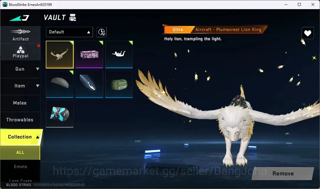 Blood Strike Accounts ASIA |1 ULTRA MELEE: Lightblade - Dark Force||Ultr image 4
