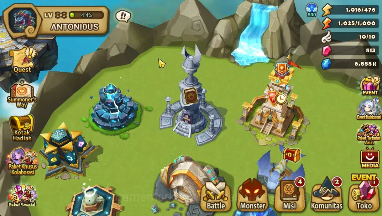 Summoners War: Sky Arena Accounts End-Game GLOBAL LV 88|2 LD(Jessica,Velaska)31Total NB5(Leo,Thesar,Lamiella,Etc)+56 1