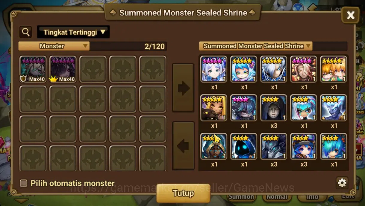 Summoners War: Sky Arena Accounts End-Game GLOBAL LV 88|2 LD(Jessica,Velaska)31Total NB5(Leo,Thesar,Lamiella,Etc)+56 15