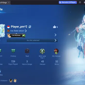 Honor of Kings Accounts Others Global|43H 32S|2 Legend:Li Xin,Lady Sun|KIC Luna|1 LOM|3 Epic Skin|1 Event Exclusive|1