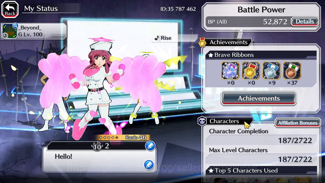 Bleach: Brave Souls Accounts Starter [GLOBAL]6K Orbs+Fresh All Story|TYBW26[Meninas,Lilto],TYBW25 Nana,TYBW24 2