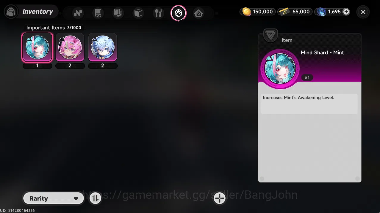Neverness to Everness Accounts EU| Starter Lvl 3 | 1 S Nanally + 6A Char|MC male| image 4