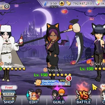 Bleach: Brave Souls Accounts High-End Global | 34K Orb + 792M Coins + 428K BP | 725 Max Lv Characters | Fresh Hard Story