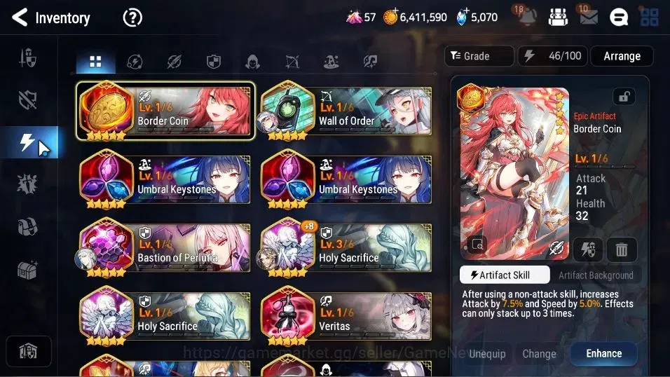 Epic Seven Accounts GLOBAL Unverif|New Era|5 ML(BArunka,LOTScales,US C image 11