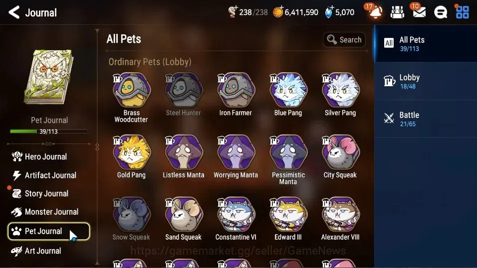 Epic Seven Accounts GLOBAL Unverif|New Era|5 ML(BArunka,LOTScales,US C image 18