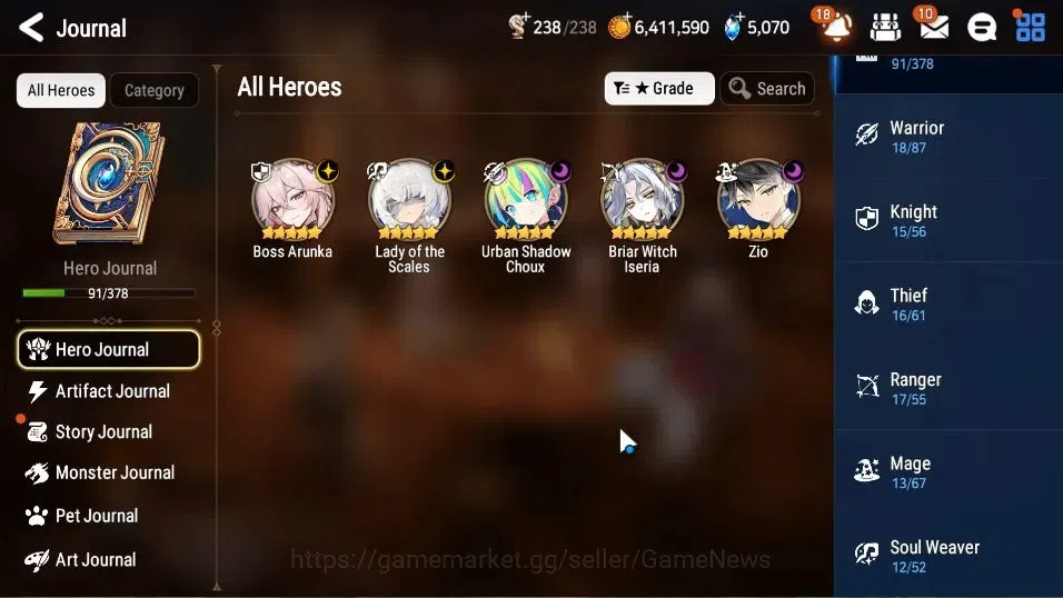 Epic Seven Accounts GLOBAL Unverif|New Era|5 ML(BArunka,LOTScales,US C image 6