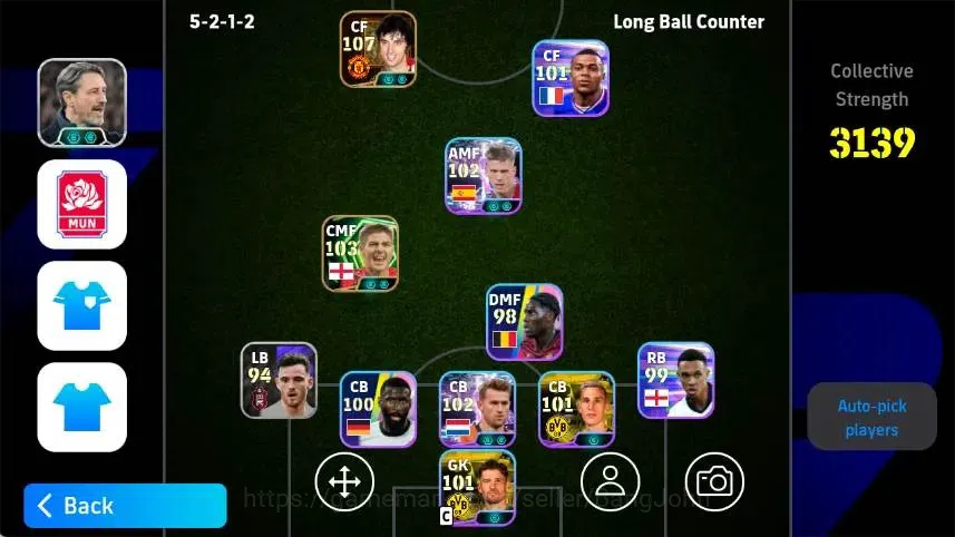eFootball Accounts Mobile|PW 3139|George Best BigT,Kaka Epic,Zlatan I image 1