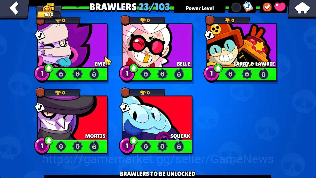 Brawl Stars Accounts 1683 Trophy|23 Brawlers 3 Max|Edgar Full Buffies,S image 10