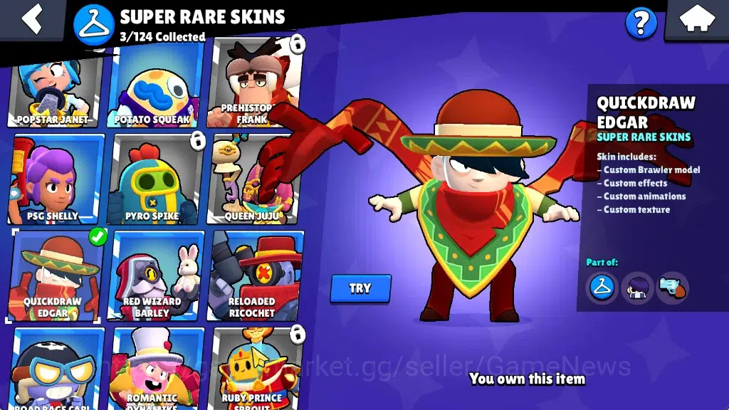 Brawl Stars Accounts 1683 Trophy|23 Brawlers 3 Max|Edgar Full Buffies,S image 13