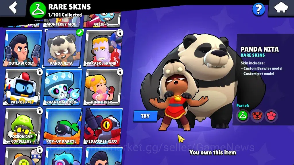 Brawl Stars Accounts 1683 Trophy|23 Brawlers 3 Max|Edgar Full Buffies,S image 15