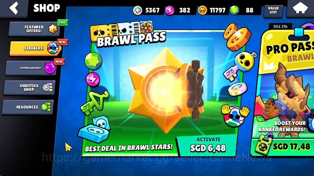 Brawl Stars Accounts 1683 Trophy|23 Brawlers 3 Max|Edgar Full Buffies,S image 6