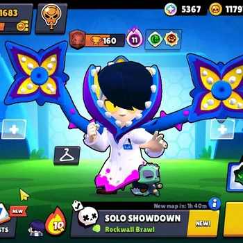 Brawl Stars Accounts 1683 Trophy|23 Brawlers 3 Max|Edgar Full Buffies,S image 1