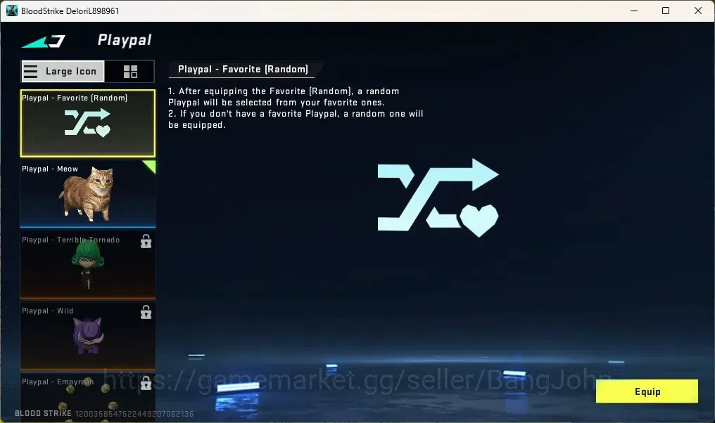 Blood Strike Accounts ASIA | 1 ETERNAL: Bizon-Seraph | 1 Legendary Gun | image 2