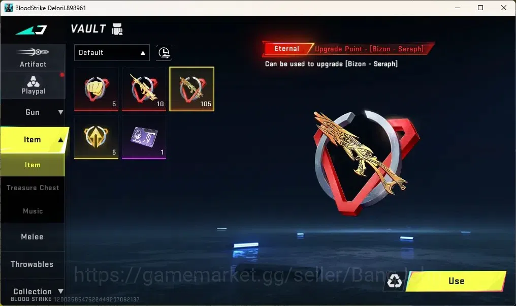 Blood Strike Accounts ASIA | 1 ETERNAL: Bizon-Seraph | 1 Legendary Gun | image 6