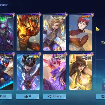 Mobile Legends: Bang Bang Accounts Others Hero 76|Skin 119|Lightborn