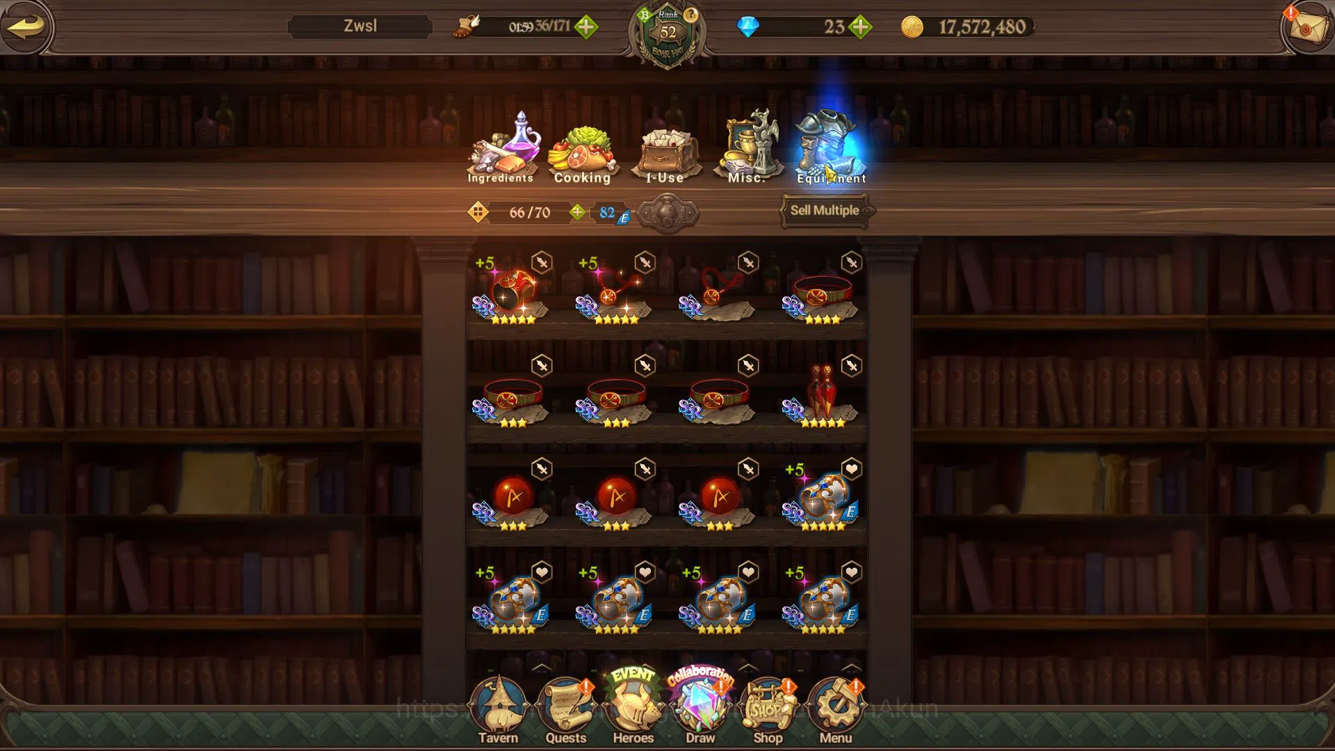 The Seven Deadly Sins: Grand Cross Accounts Midgame Asia|2,2M CC|1 LR+11 15