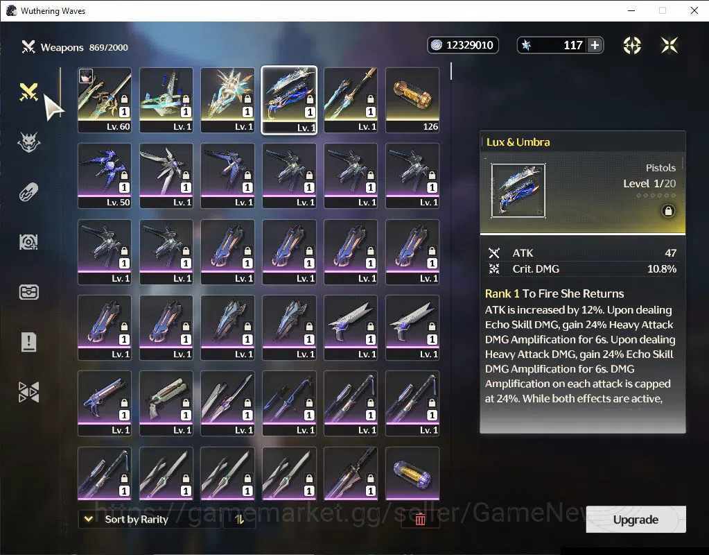 Wuthering Waves Accounts NA|UL 46| 2 Limited [Luuk Herssen,Galbrena]+Sign | image 3