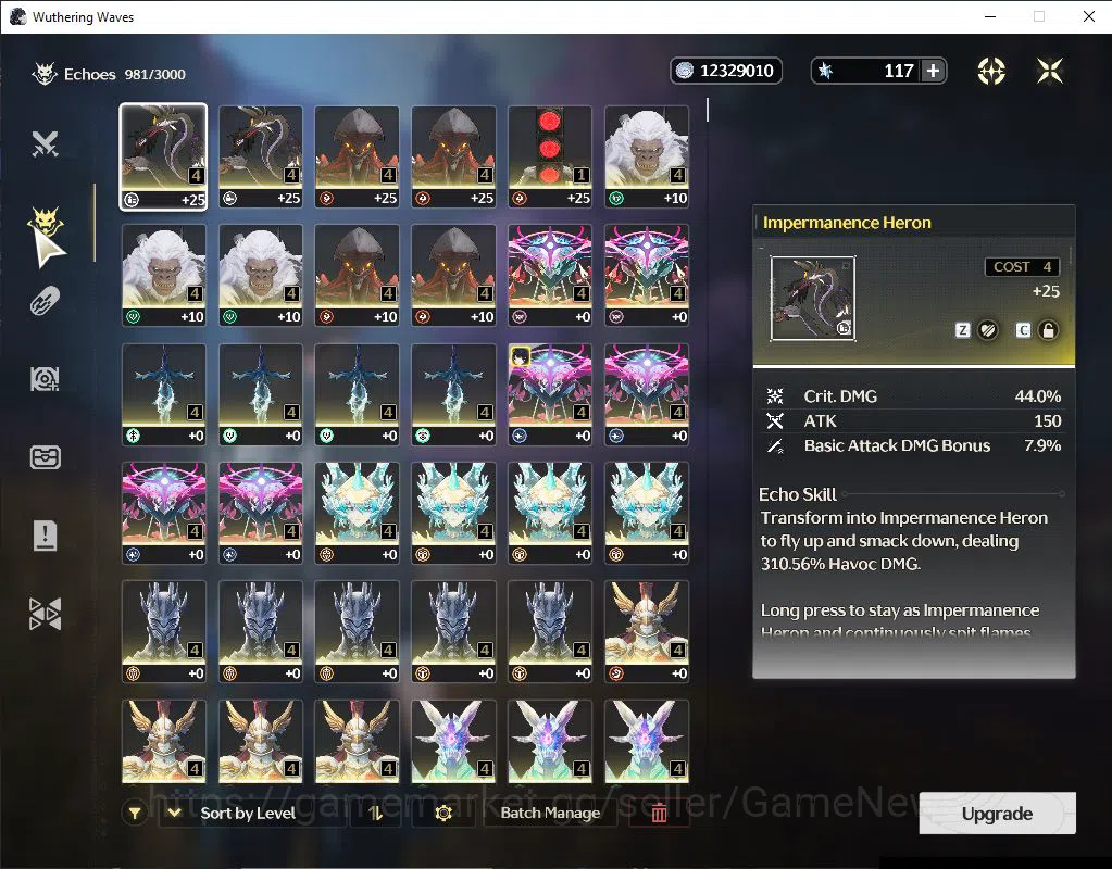 Wuthering Waves Accounts NA|UL 46| 2 Limited [Luuk Herssen,Galbrena]+Sign | image 4