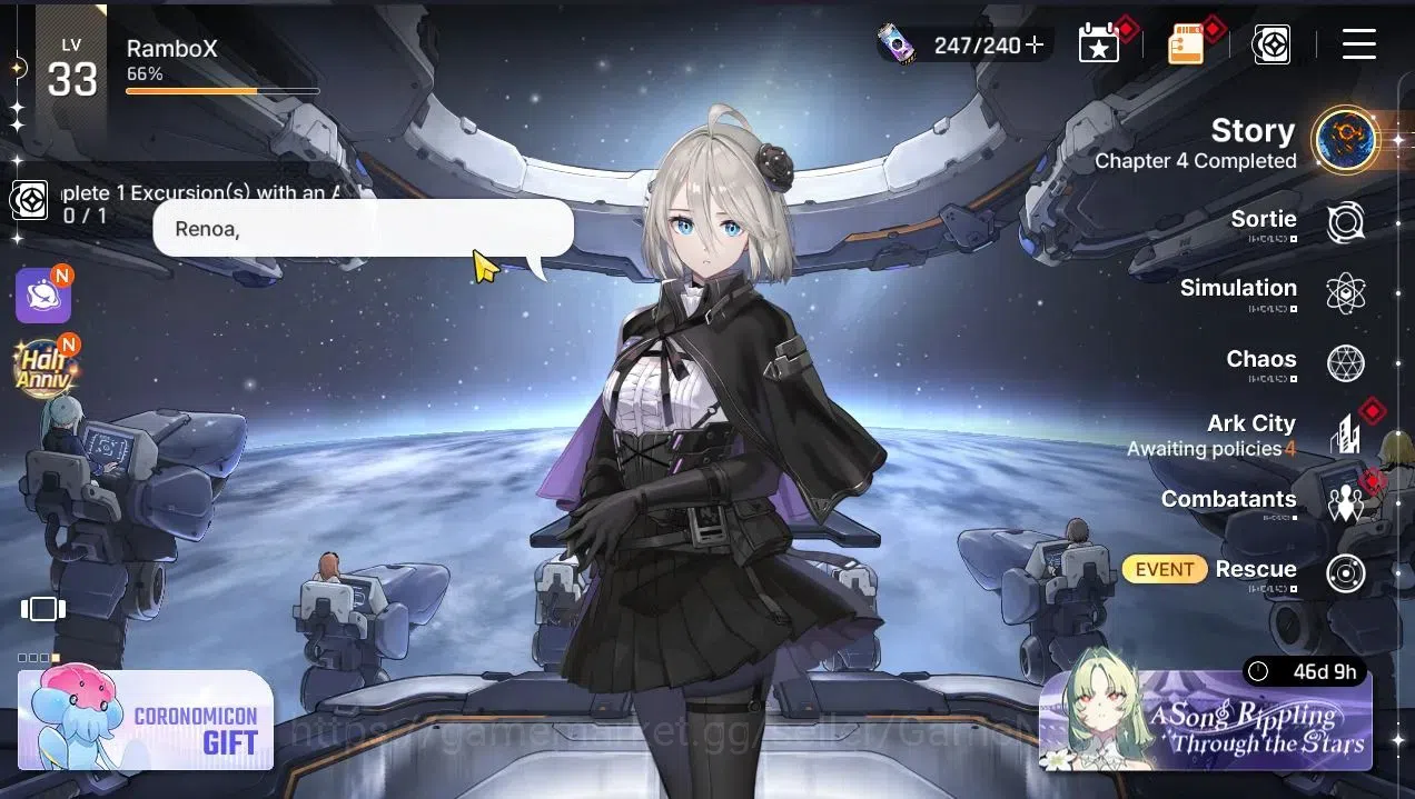 Chaos Zero Nightmare Accounts GLOBAL|Lv33|6 SSR[Narja+Sign,HeidemarieM1,Luke,Nin image 1