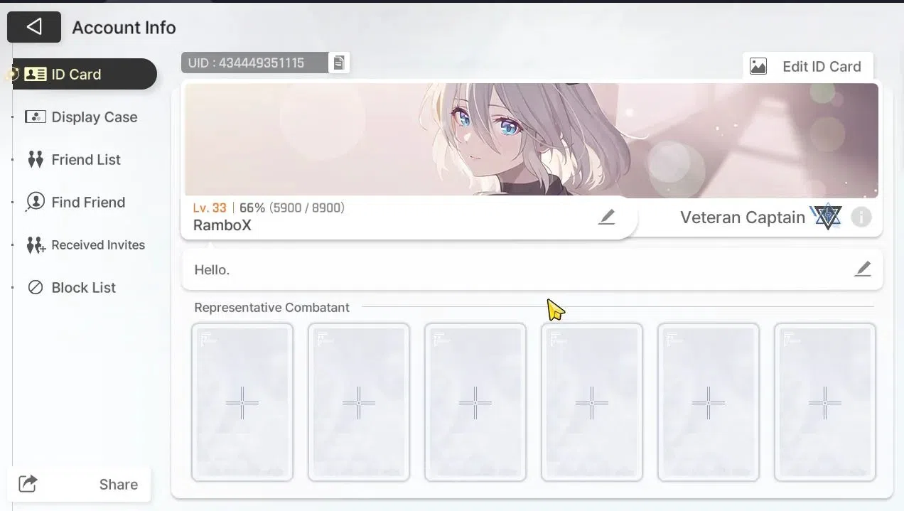 Chaos Zero Nightmare Accounts GLOBAL|Lv33|6 SSR[Narja+Sign,HeidemarieM1,Luke,Nin image 2