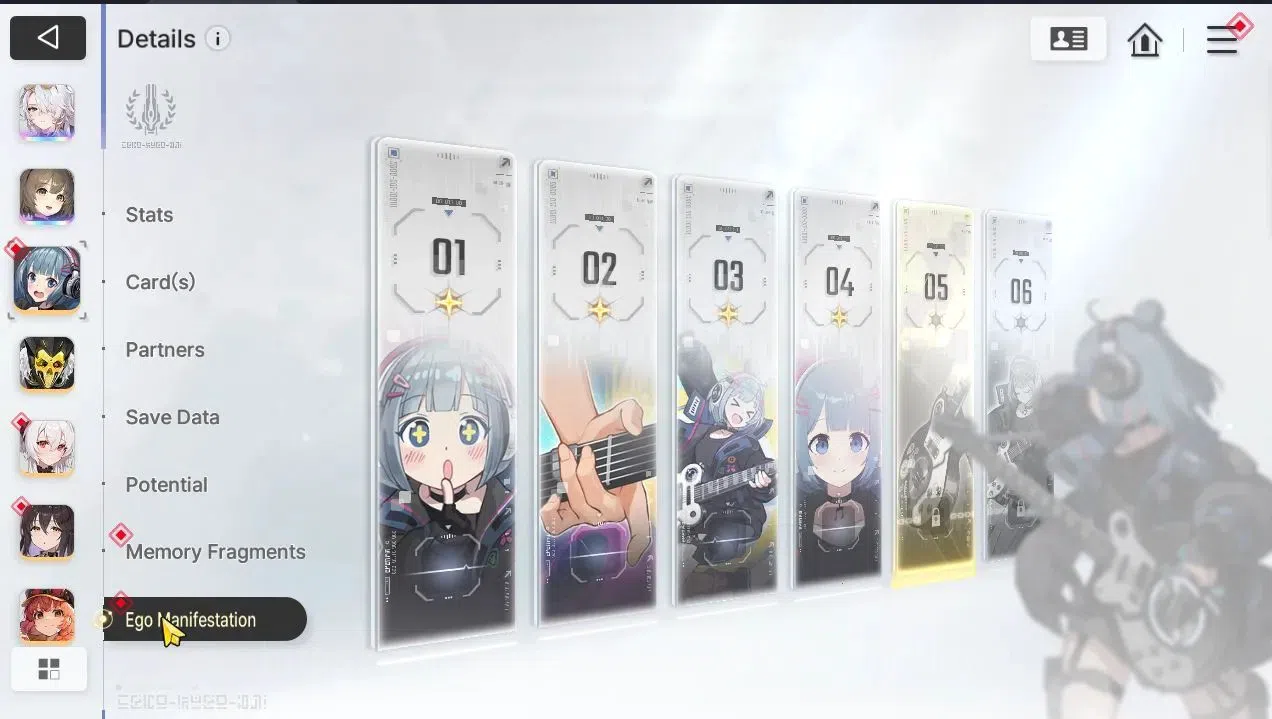 Chaos Zero Nightmare Accounts GLOBAL|Lv33|6 SSR[Narja+Sign,HeidemarieM1,Luke,Nin image 6