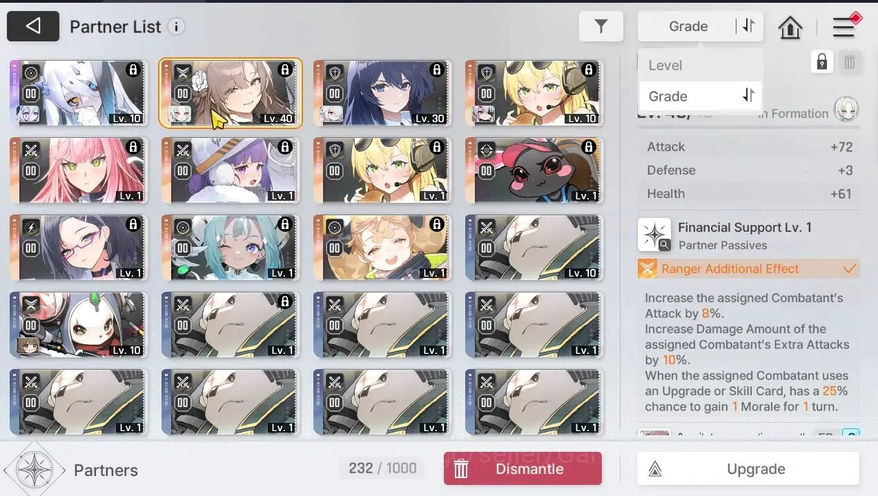 Chaos Zero Nightmare Accounts GLOBAL|Lv33|6 SSR[Narja+Sign,HeidemarieM1,Luke,Nin image 7