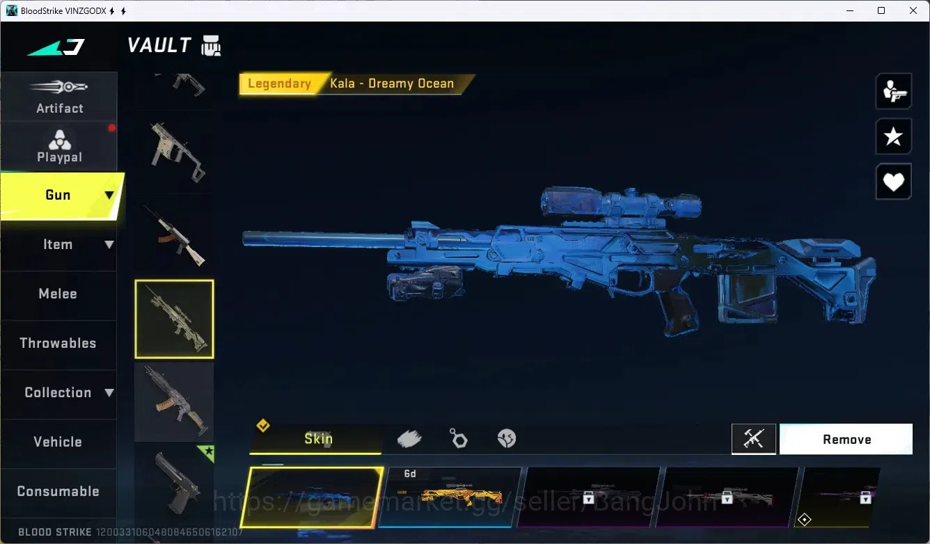 Blood Strike Accounts ASIA | 1 ETERNAL: Desert Eagle | 2 TR: MCX, FN2000 image 4
